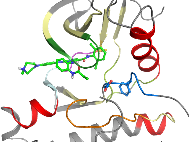 The orthosteric binding pocket