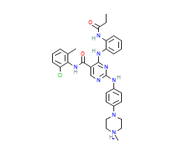 2D structure of the orthosteric ligand