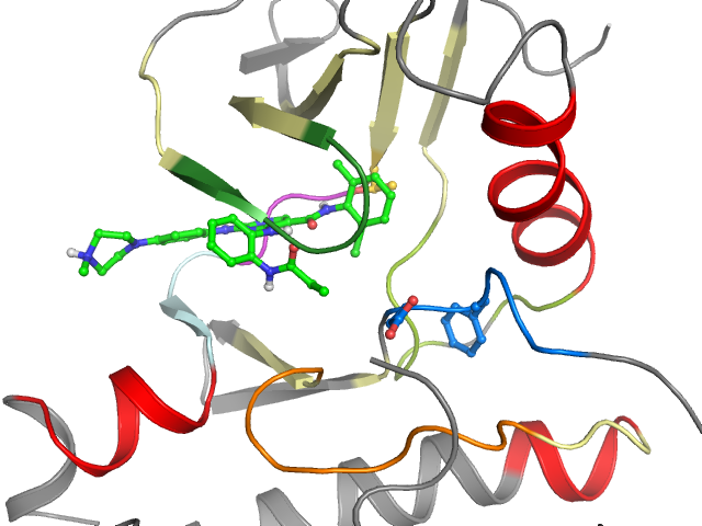 The orthosteric binding pocket