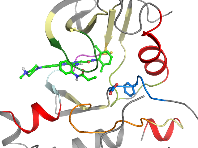 The orthosteric binding pocket