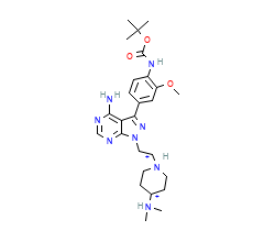 2D structure of the orthosteric ligand