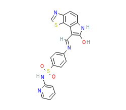 2D structure of the orthosteric ligand