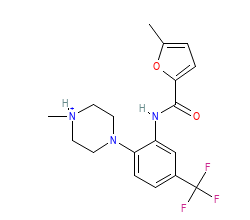 2D structure of the orthosteric ligand