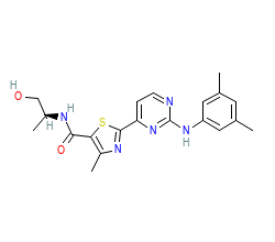 2D structure of the orthosteric ligand