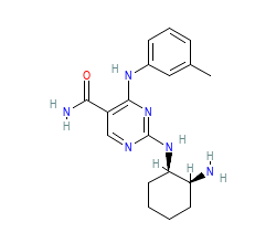 2D structure of the orthosteric ligand