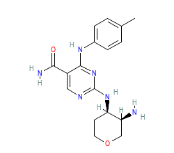 2D structure of the orthosteric ligand