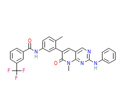 2D structure of the orthosteric ligand