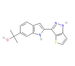2D structure of the orthosteric ligand