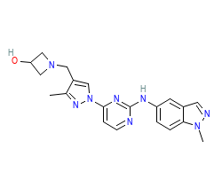 2D structure of the orthosteric ligand