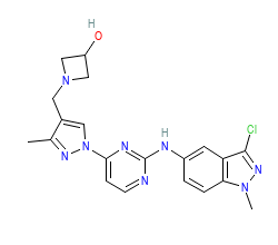 2D structure of the orthosteric ligand