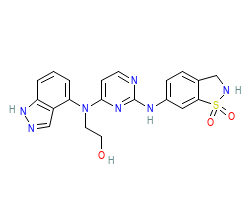 2D structure of the orthosteric ligand