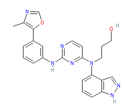 2D structure of the orthosteric ligand