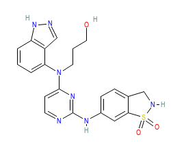 2D structure of the orthosteric ligand