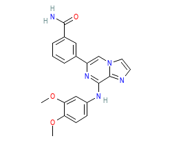 2D structure of the orthosteric ligand