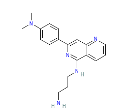 2D structure of the orthosteric ligand
