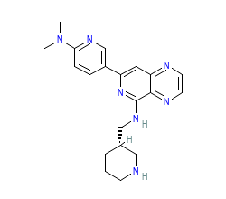 2D structure of the orthosteric ligand