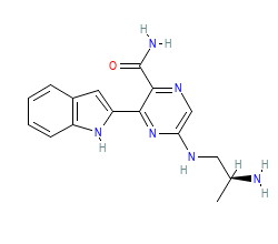2D structure of the orthosteric ligand
