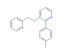 2D structure of the orthosteric ligand