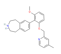 2D structure of the orthosteric ligand