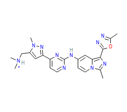 2D structure of the orthosteric ligand