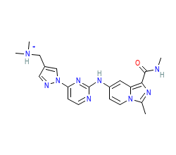 2D structure of the orthosteric ligand