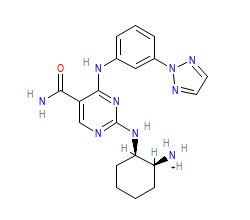 2D structure of the orthosteric ligand