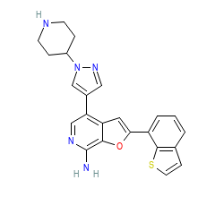2D structure of the orthosteric ligand