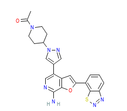 2D structure of the orthosteric ligand
