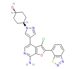 2D structure of the orthosteric ligand