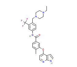2D structure of the orthosteric ligand
