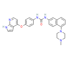 2D structure of the orthosteric ligand