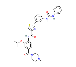 2D structure of the orthosteric ligand