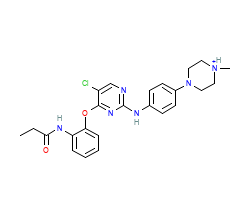 2D structure of the orthosteric ligand