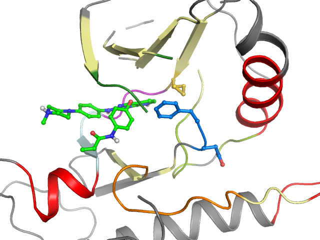The orthosteric binding pocket