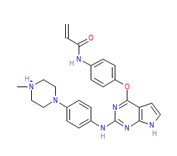 2D structure of the orthosteric ligand