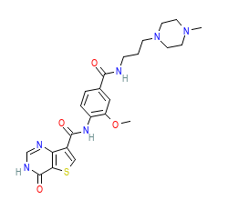 2D structure of the orthosteric ligand
