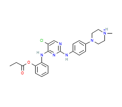 2D structure of the orthosteric ligand