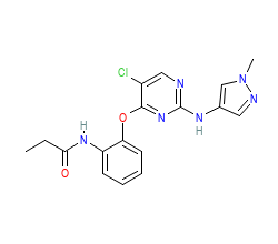 2D structure of the orthosteric ligand