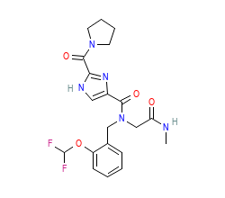 2D structure of the orthosteric ligand