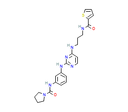 2D structure of the orthosteric ligand