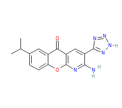 2D structure of the orthosteric ligand