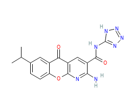 2D structure of the orthosteric ligand