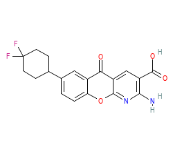 2D structure of the orthosteric ligand
