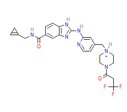 2D structure of the orthosteric ligand