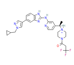 2D structure of the orthosteric ligand