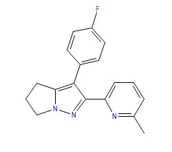 2D structure of the orthosteric ligand