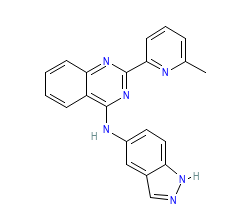 2D structure of the orthosteric ligand