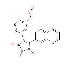 2D structure of the orthosteric ligand
