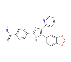 2D structure of the orthosteric ligand