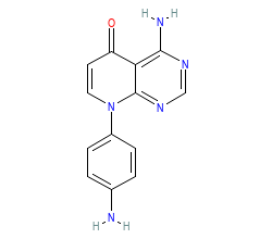 2D structure of the orthosteric ligand